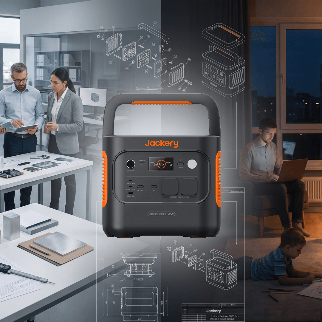 Історія Jackery — від інженерних креслень до автономного живлення оселі під час вимкнень світла